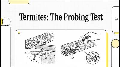 Termites or Wood Rot? The Probe Test for a Dallas Foundation